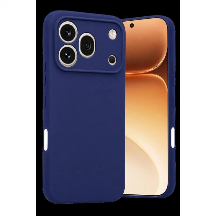 MARSİLYAN™- Huawei Honor 600 Pro First Silikon - Lacivert