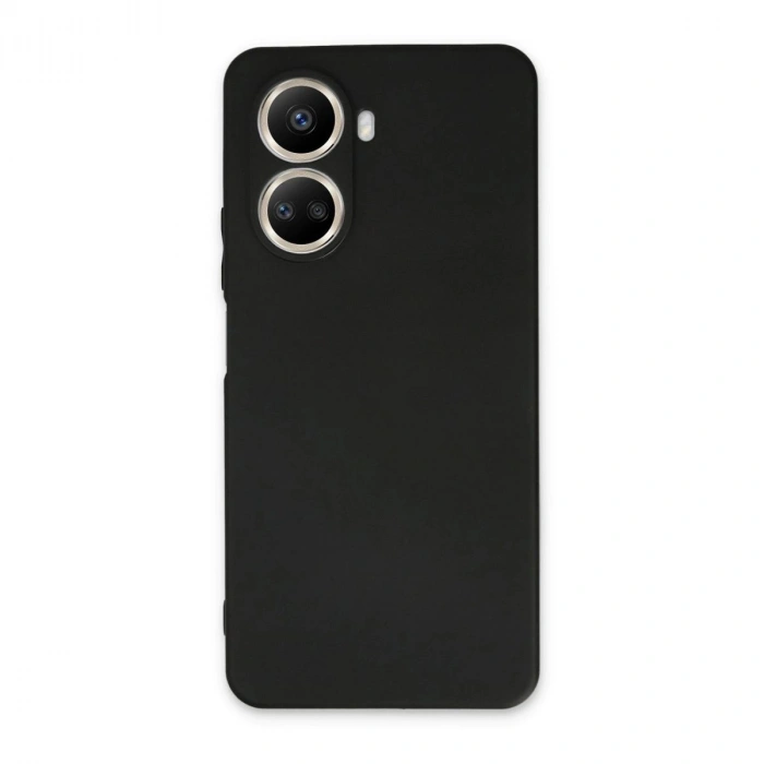 MARSİLYAN™- Huawei Nova 10 Se Kılıf First Silikon - Siyah