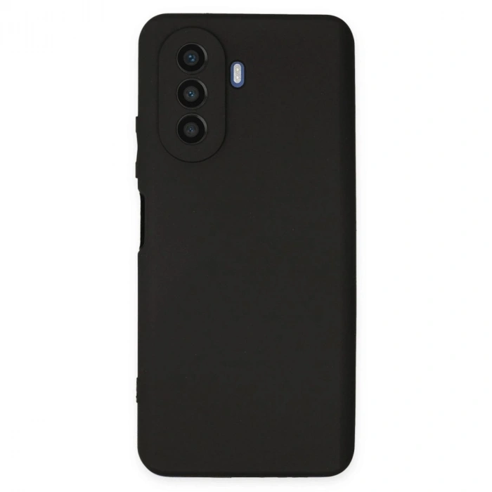 MARSİLYAN™- Huawei Nova Y70 Kılıf First Silikon - Siyah