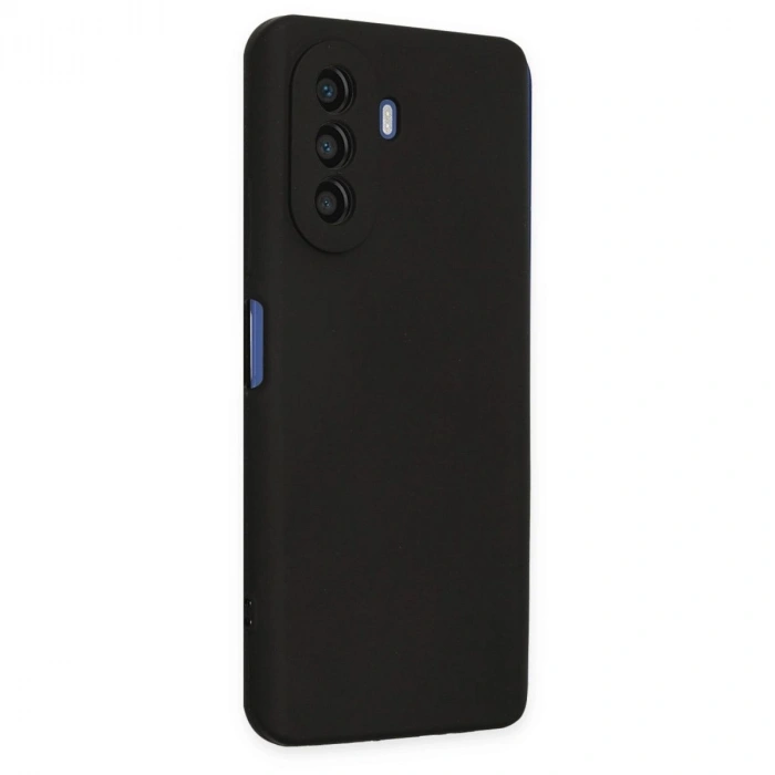 MARSİLYAN™- Huawei Nova Y70 Kılıf First Silikon - Siyah