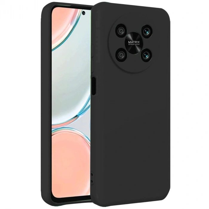 MARSİLYAN™- Huawei Nova Y90 Kılıf First Silikon - Siyah