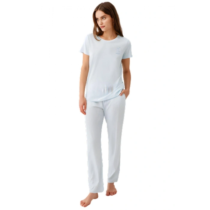 MARSiLYAN- İKİLİ PİJAMA TAKIM  KADIN PC9201-X