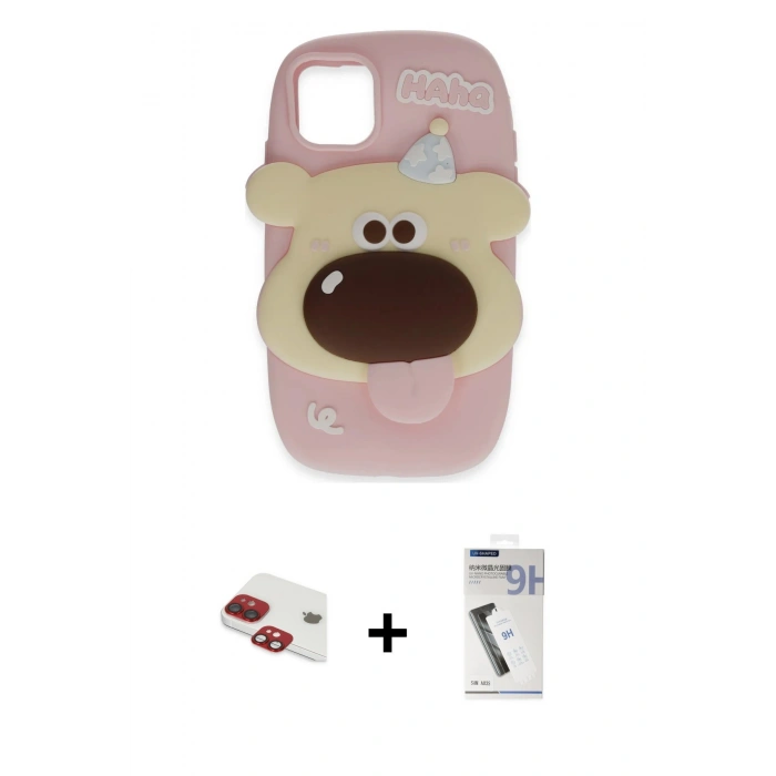 MARSİLYAN™- iPhone 11 Kılıf Akış Yansıma - Şeffaf Uv Polymer Nano Ekran Koruyucu + Pers Alüminyum Kamera Lens - KI