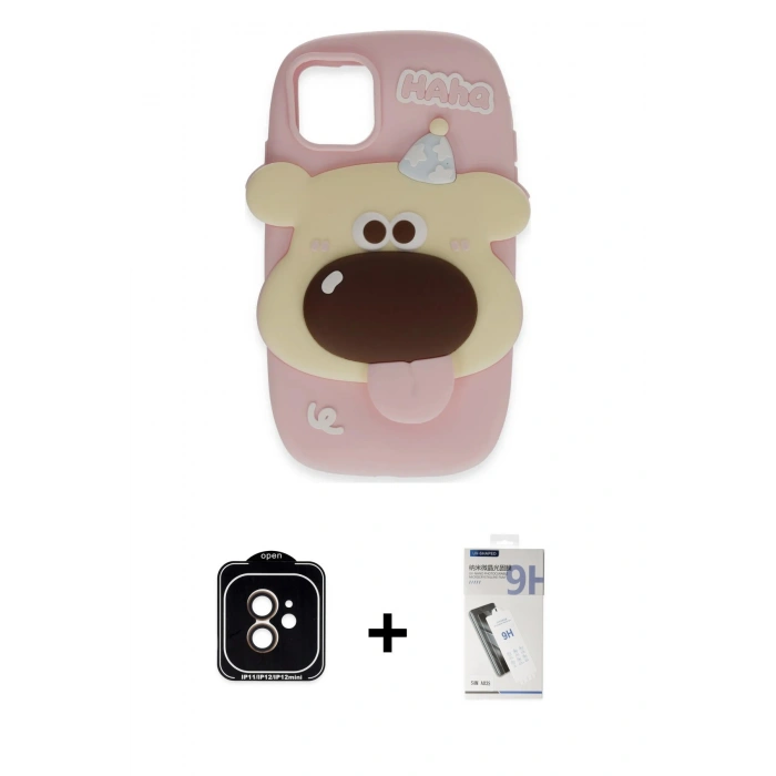 MARSİLYAN™- iPhone 11 Kılıf Akış Yansıma - Şeffaf Uv Polymer Nano Ekran Koruyucu + PVD Metal Kamera Lens - TU
