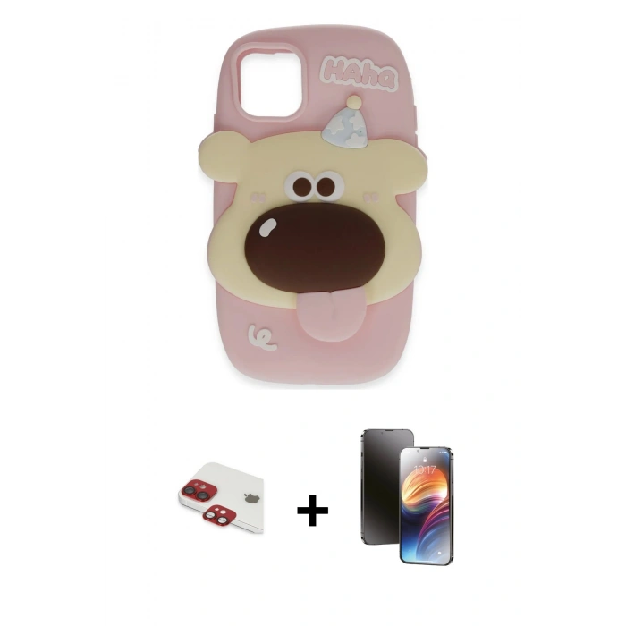 MARSİLYAN™- iPhone 11 Kılıf Akış Yansıma - Siyah 3D Antistatik Mat Seramik Nano Ekran Koruyucu + Pers Alüminyum Kamera Lens - KI