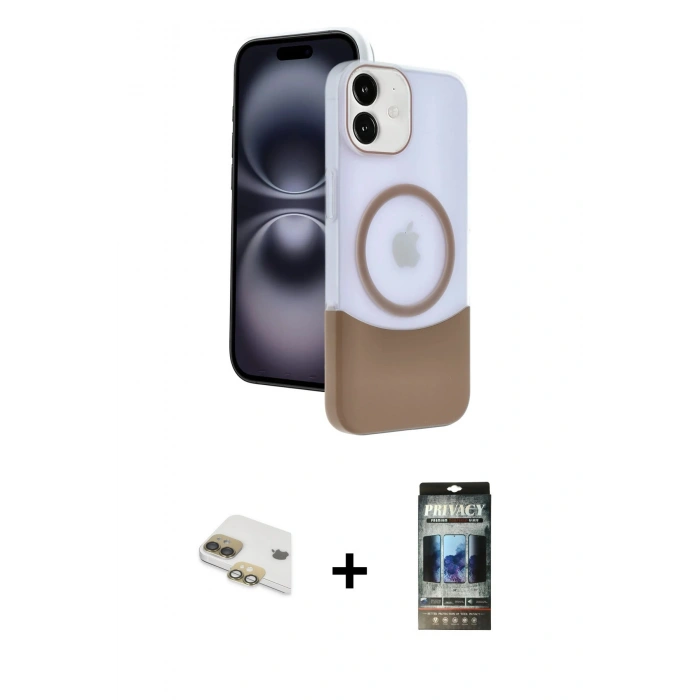 MARSİLYAN™- iPhone 11 Kılıf Kozmos Form Özel Seri - Siyah 34D Hayalet Izgaralı Cam + Pers Alüminyum Kamera Lens - GD