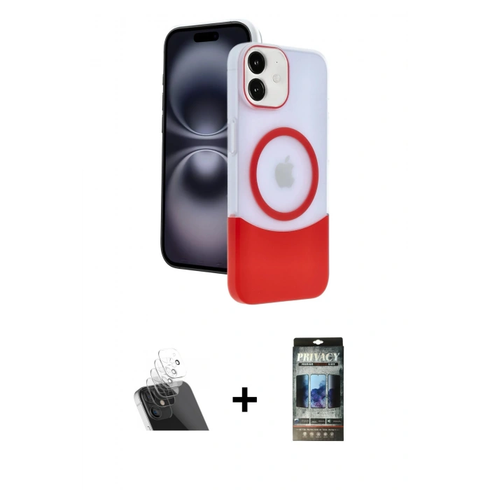 MARSİLYAN™- iPhone 11 Kılıf Kozmos Form Özel Seri - Siyah 34D Hayalet Izgaralı Cam + Kamera Lens Koruma Cam - SF