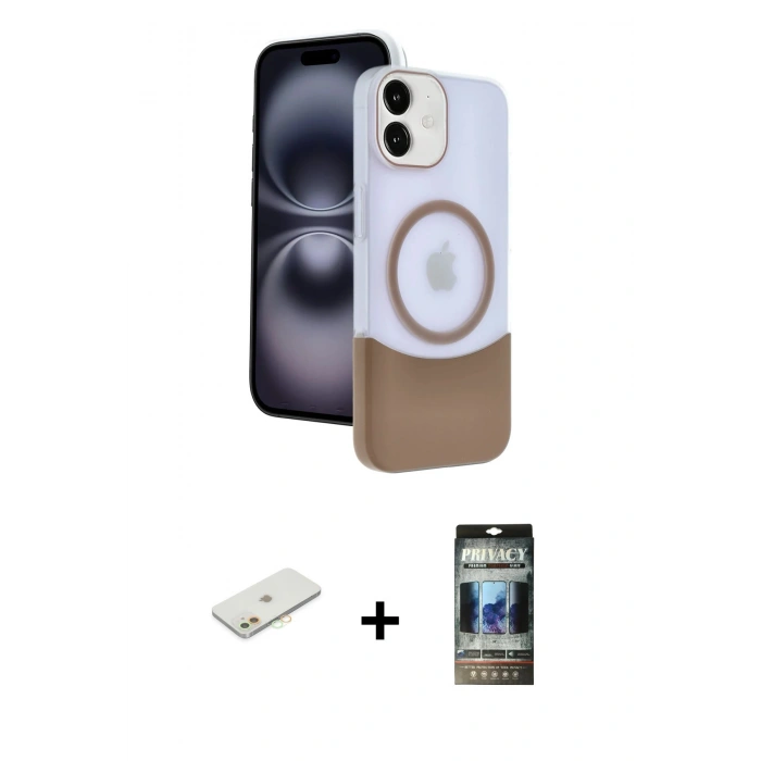 MARSİLYAN™- iPhone 11 Kılıf Kozmos Form Özel Seri - Siyah 34D Hayalet Izgaralı Cam + Renkli Kamera Lens Koruma Cam - TU