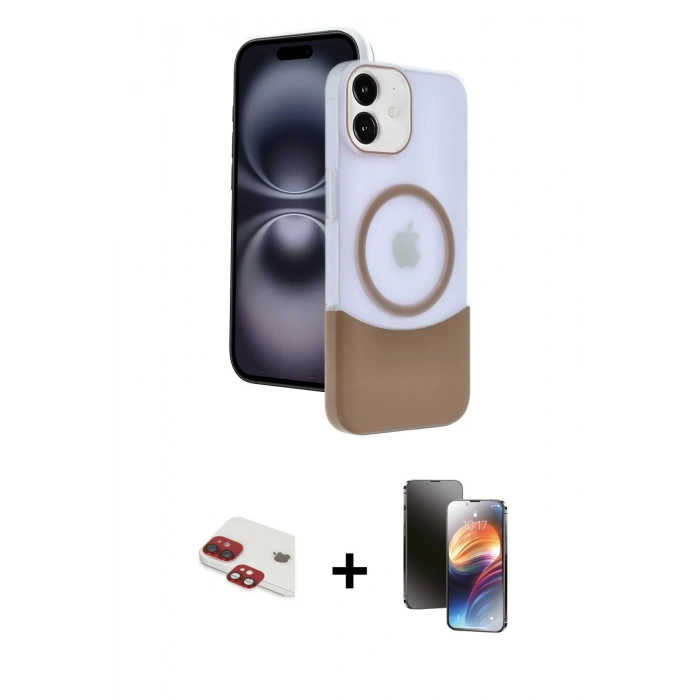 MARSİLYAN™- iPhone 11 Kılıf Kozmos Form Özel Seri - Siyah 3D Antistatik Mat Seramik Nano Ekran Koruyucu + Pers Alüminyum Kamera Lens - KI