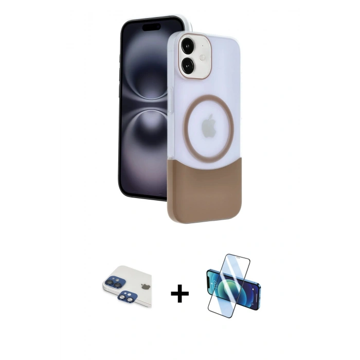 MARSİLYAN™- iPhone 11 Kılıf Kozmos Form Özel Seri - Siyah 3D Antistatik Seramik Nano Ekran Koruyucu + Pers Alüminyum Kamera Lens - LT