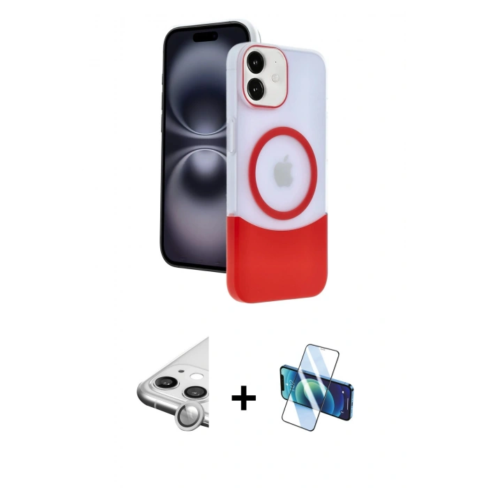 MARSİLYAN™- iPhone 11 Kılıf Kozmos Form Özel Seri - Siyah 3D Antistatik Seramik Nano Ekran Koruyucu + Raze Metal Kamera Lens - GS