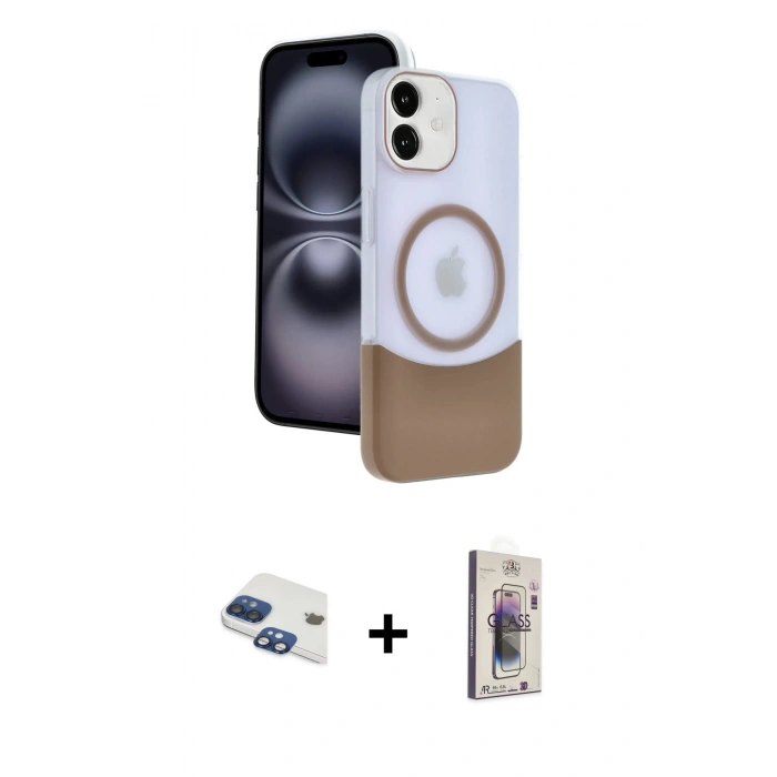 MARSİLYAN™- iPhone 11 Kılıf Kozmos Form Özel Seri - Siyah Bilvis 3D Cam Ekran Koruyucu + Pers Alüminyum Kamera Lens - LT