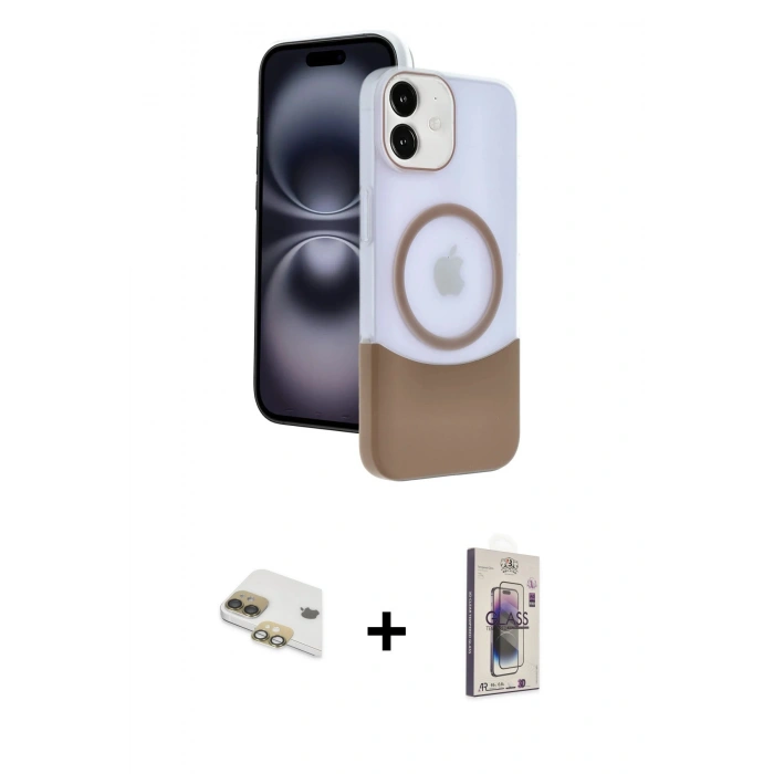 MARSİLYAN™- iPhone 11 Kılıf Kozmos Form Özel Seri - Siyah Bilvis 3D Cam Ekran Koruyucu + Pers Alüminyum Kamera Lens - GD
