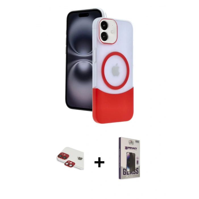 MARSİLYAN™- iPhone 11 Kılıf Kozmos Form Özel Seri - Siyah Bilvis Hayalet Cam Ekran Koruyucu + Pers Alüminyum Kamera Lens - KI