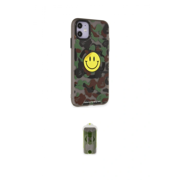 MARSİLYAN™- iPhone 11 Kılıf Nova Doku Koleksiyonu - Siyah Joko Magic 5D Hayalet Cam