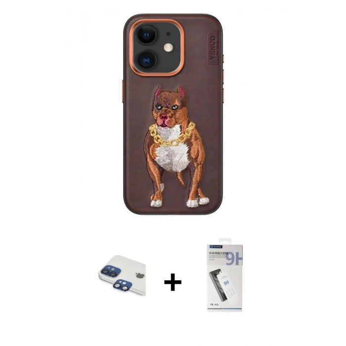 MARSİLYAN™- iPhone 11 Kılıf Nova Form Koleksiyonu - Şeffaf Uv Polymer Nano Ekran Koruyucu + Pers Alüminyum Kamera Lens - LT