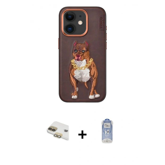 MARSİLYAN™- iPhone 11 Kılıf Nova Form Koleksiyonu - Siyah Joko Magic 5D Cam + Pers Alüminyum Kamera Lens - GD