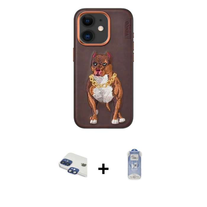MARSİLYAN™- iPhone 11 Kılıf Nova Form Koleksiyonu - Siyah Joko Magic 5D Cam + Pers Alüminyum Kamera Lens - LT