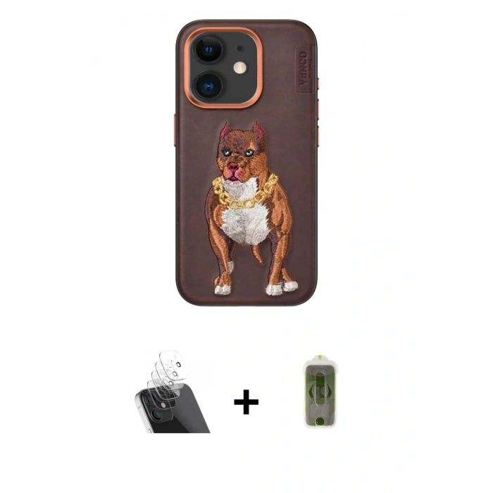 MARSİLYAN™- iPhone 11 Kılıf Nova Form Koleksiyonu - Siyah Joko Magic 5D Hayalet Cam + Kamera Lens Koruma Cam - SF