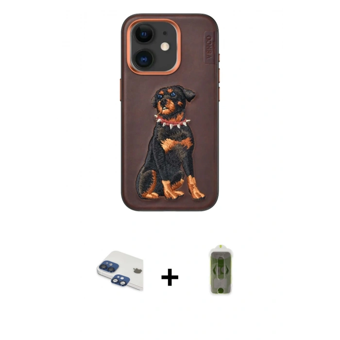 MARSİLYAN™- iPhone 11 Kılıf Nova Form Koleksiyonu - Siyah Joko Magic 5D Hayalet Cam + Pers Alüminyum Kamera Lens - LT