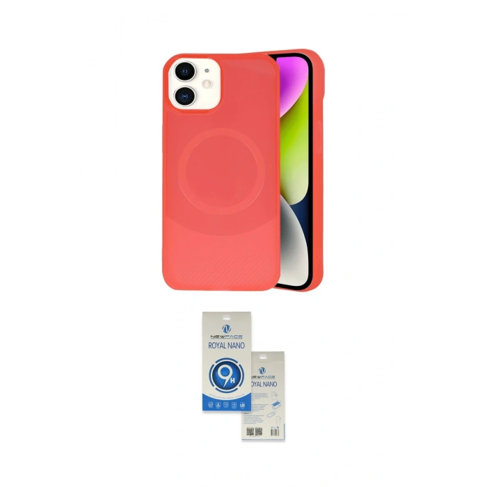 MARSİLYAN™- iPhone 11 Kılıf Ufuk Serisi - Şeffaf Royal Nano Ekran Koruyucu