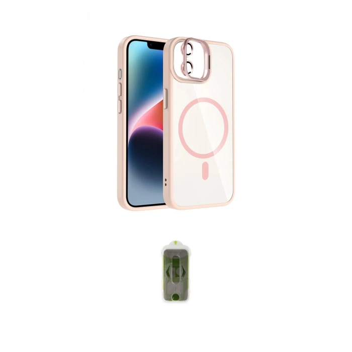 MARSİLYAN™- iPhone 11 Kılıf Yadigar Asil Koleksiyonu - Siyah Joko Magic 5D Hayalet Cam