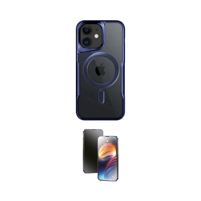 MARSİLYAN™- iPhone 11 Kılıf Yadigar Klasik Özel Seri - Siyah 3D Antistatik Mat Seramik Nano Ekran Koruyucu