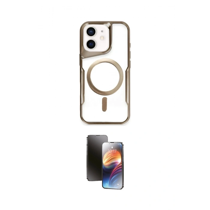 MARSİLYAN™- iPhone 11 Kılıf Yadigar Klasik Özel Seri - Siyah 3D Antistatik Mat Seramik Nano Ekran Koruyucu