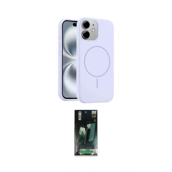 MARSİLYAN™- iPhone 11 Kılıf Yankı Form Serisi - Şeffaf 360 Full Body Arka Koruyucu
