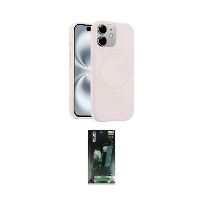 MARSİLYAN™- iPhone 11 Kılıf Yankı Form Serisi - Şeffaf 360 Full Body Arka Koruyucu