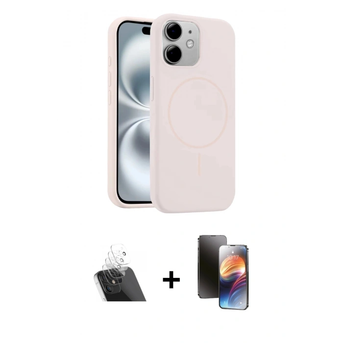 MARSİLYAN™- iPhone 11 Kılıf Yankı Form Serisi - Siyah 3D Antistatik Mat Seramik Nano Ekran Koruyucu + Kamera Lens Koruma Cam - SF