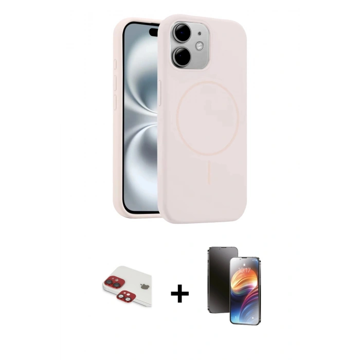 MARSİLYAN™- iPhone 11 Kılıf Yankı Form Serisi - Siyah 3D Antistatik Mat Seramik Nano Ekran Koruyucu + Pers Alüminyum Kamera Lens - KI
