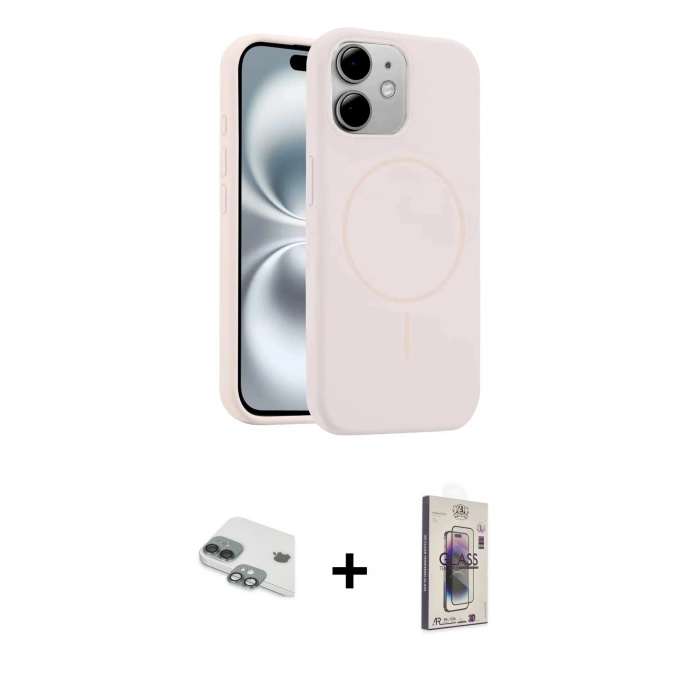 MARSİLYAN™- iPhone 11 Kılıf Yankı Form Serisi - Siyah Bilvis 3D Cam Ekran Koruyucu + Pers Alüminyum Kamera Lens - YL