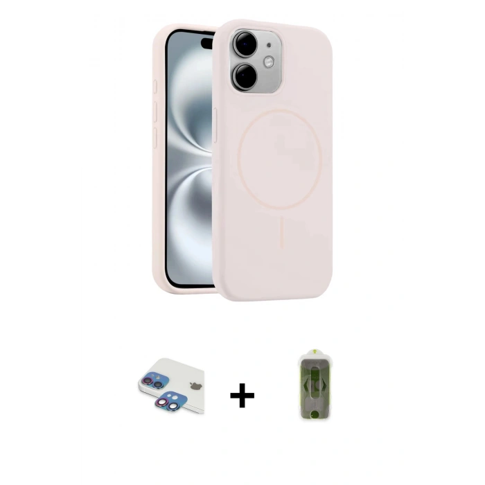 MARSİLYAN™- iPhone 11 Kılıf Yankı Form Serisi - Siyah Joko Magic 5D Hayalet Cam + Pers Alüminyum Kamera Lens - GI