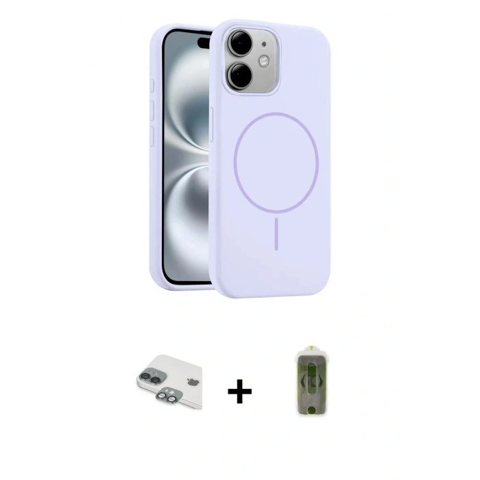 MARSİLYAN™- iPhone 11 Kılıf Yankı Form Serisi - Siyah Joko Magic 5D Hayalet Cam + Pers Alüminyum Kamera Lens - YL