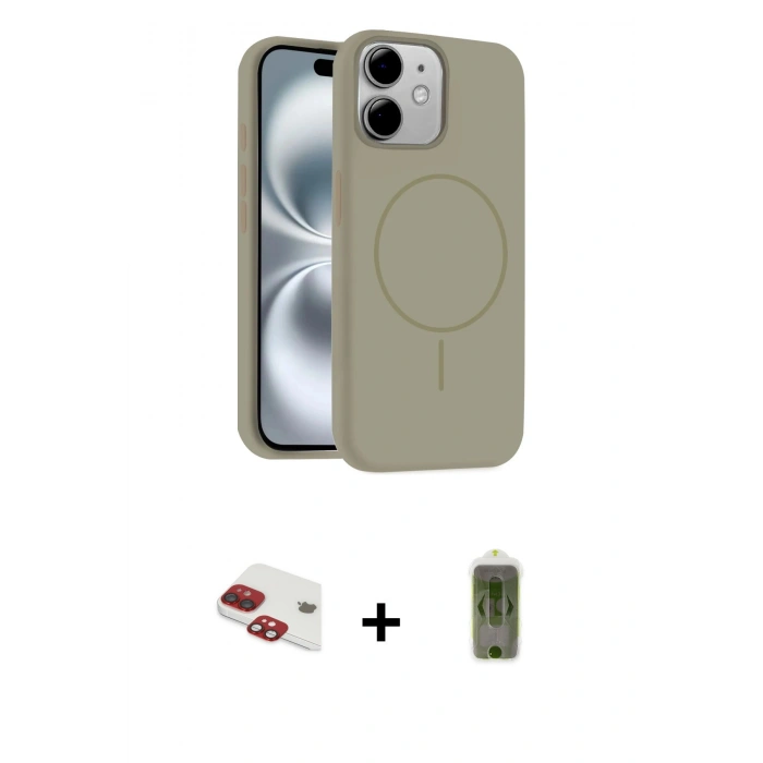 MARSİLYAN™- iPhone 11 Kılıf Yankı Form Serisi - Siyah Joko Magic 5D Hayalet Cam + Pers Alüminyum Kamera Lens - KI
