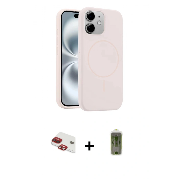 MARSİLYAN™- iPhone 11 Kılıf Yankı Form Serisi - Siyah Joko Magic 5D Hayalet Cam + Pers Alüminyum Kamera Lens - KI
