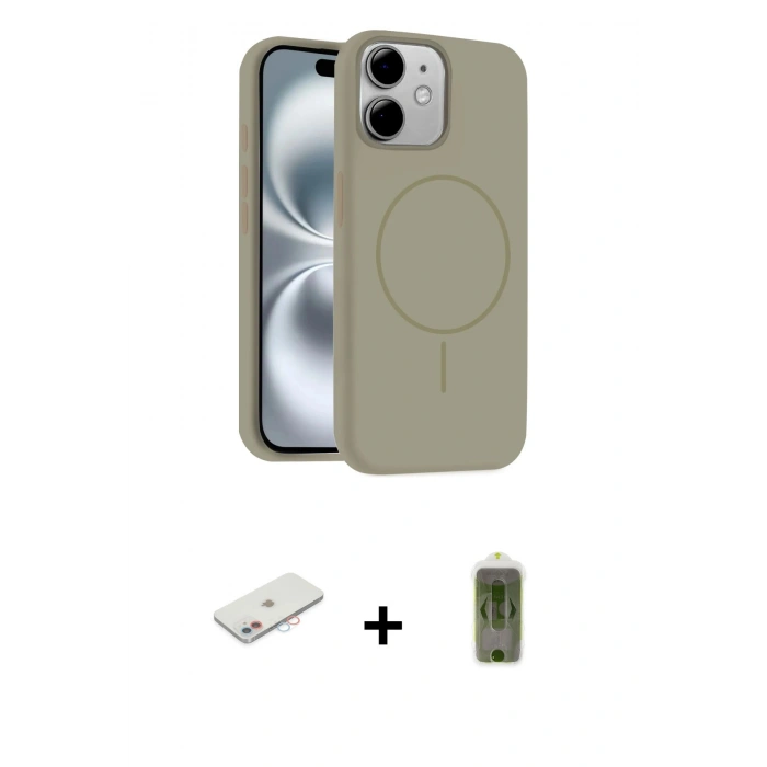 MARSİLYAN™- iPhone 11 Kılıf Yankı Form Serisi - Siyah Joko Magic 5D Hayalet Cam + Renkli Kamera Lens Koruma Cam - PE