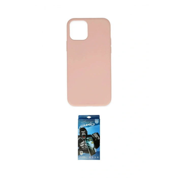 MARSİLYAN™- iPhone 11 Pro Kılıf Ahenk Serisi - Siyah 34D Izgaralı Cam
