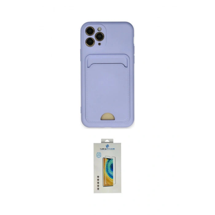 MARSİLYAN™- iPhone 11 Pro Kılıf Vadi Çizgi Prime - Siyah Polymer Nano Ekran Koruyucu