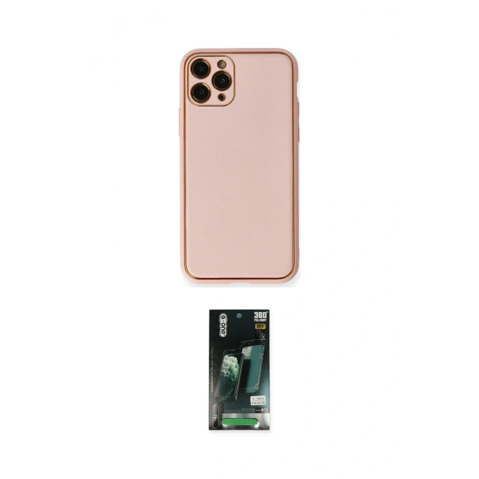 MARSİLYAN™- iPhone 11 Pro Kılıf Yadigar Klasik - Siyah 360 Mat Full Body Arka Koruyucu