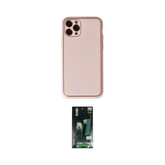 MARSİLYAN™- iPhone 11 Pro Kılıf Yadigar Klasik - Siyah 360 Mat Full Body Arka Koruyucu