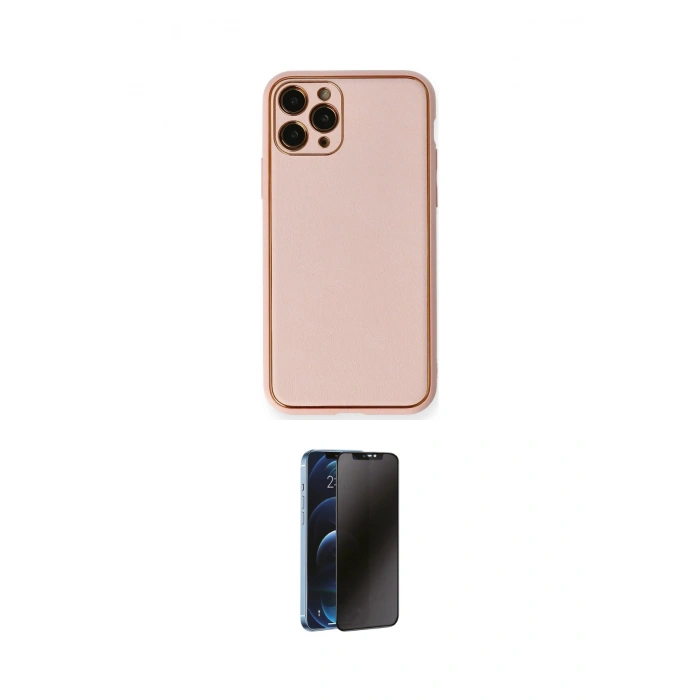 MARSİLYAN™- iPhone 11 Pro Kılıf Yadigar Klasik - Siyah 3D Antistatik Hayalet Cam Ekran Koruyucu