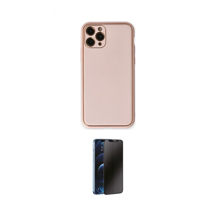 MARSİLYAN™- iPhone 11 Pro Kılıf Yadigar Klasik - Siyah 3D Antistatik Hayalet Cam Ekran Koruyucu