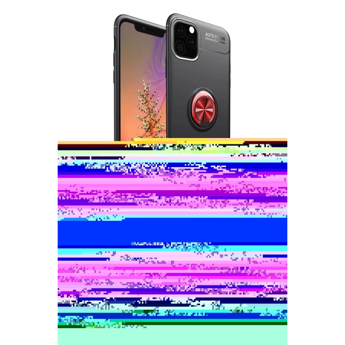 MARSİLYAN™- iPhone 11 Pro Kılıf Yankı Form Prime - Siyah 3D Antistatik Hayalet Cam Ekran Koruyucu + Kamera Lens Koruma Cam - SF