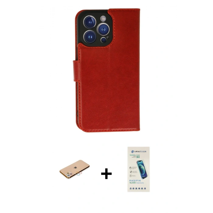 MARSİLYAN™- iPhone 11 Pro Max Kılıf Siluet Işık Serisi - Şeffaf Pasifik Cam Ekran Koruyucu + Renkli Kamera Lens Koruma Cam - PE