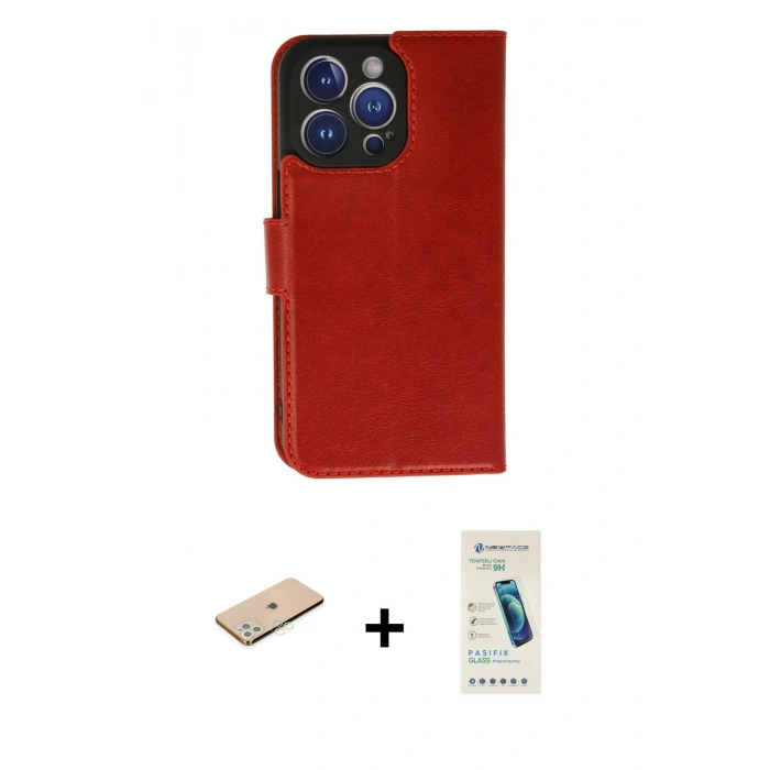MARSİLYAN™- iPhone 11 Pro Max Kılıf Siluet Işık Serisi - Şeffaf Pasifik Cam Ekran Koruyucu + Renkli Kamera Lens Koruma Cam - YL