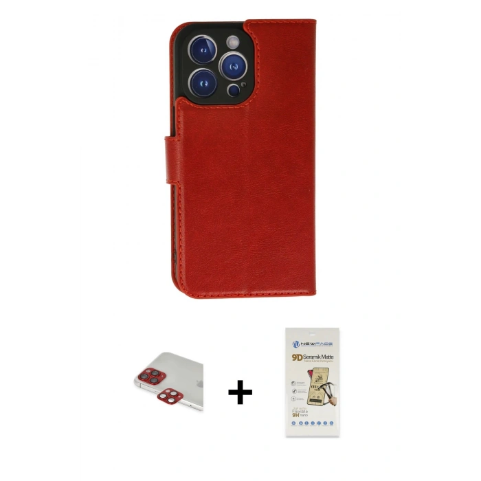 MARSİLYAN™- iPhone 11 Pro Max Kılıf Siluet Işık Serisi - Siyah Mat Seramik Nano Ekran Koruyucu + Pers Alüminyum Kamera Lens - KI