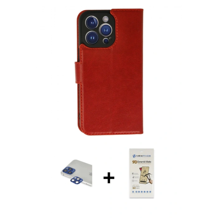 MARSİLYAN™- iPhone 11 Pro Max Kılıf Siluet Işık Serisi - Siyah Mat Seramik Nano Ekran Koruyucu + Pers Alüminyum Kamera Lens - LT