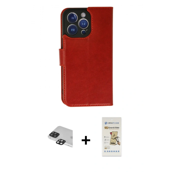 MARSİLYAN™- iPhone 11 Pro Max Kılıf Siluet Işık Serisi - Siyah Mat Seramik Nano Ekran Koruyucu + Pers Alüminyum Kamera Lens - SH